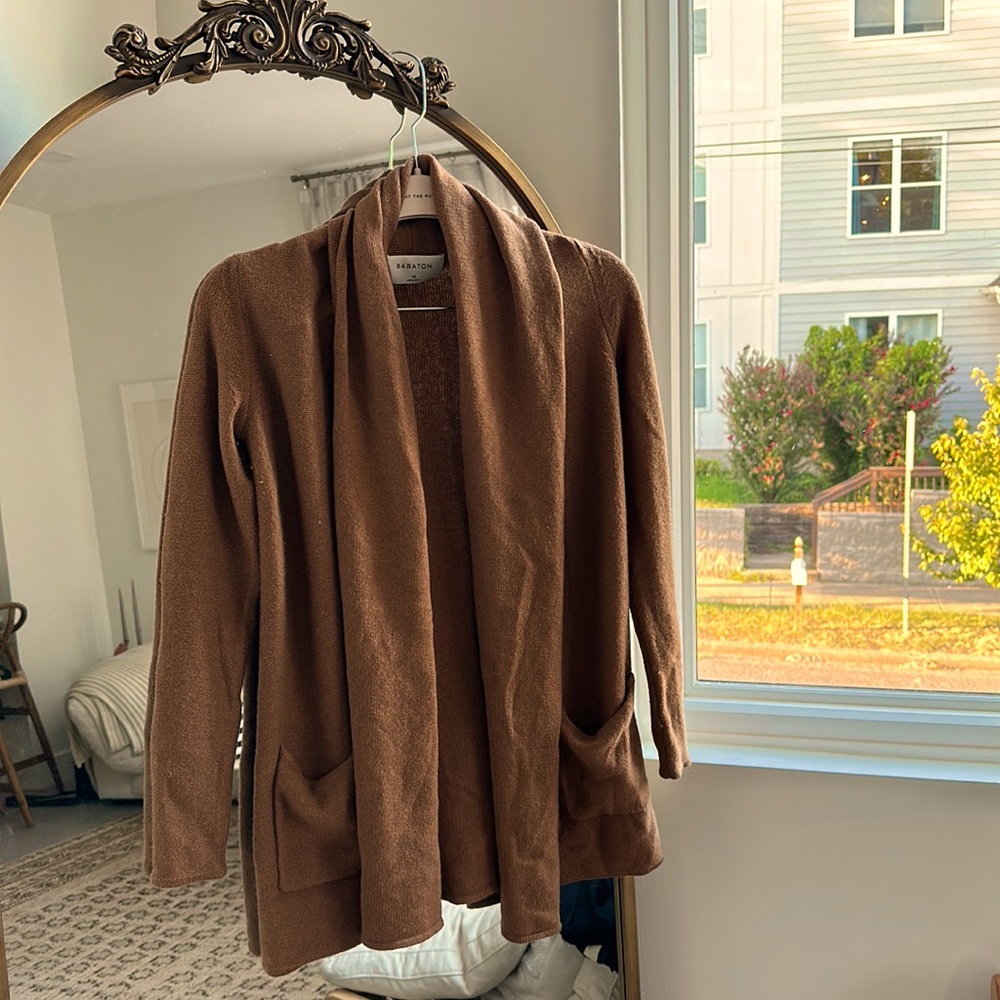 Aritzia | Babaton wool throw over | size xs